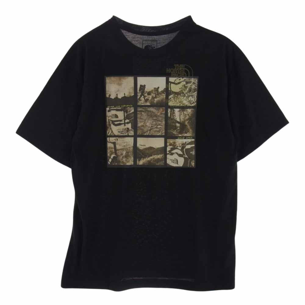 THE NORTH FACE ノースフェイス NT32146 S/S BC Duffel Photo Tee ベースキャンプ ダッフル フォトティー 半袖 Tシャツ ブラック ブラック系 M【新古品】【未使用】【中古】