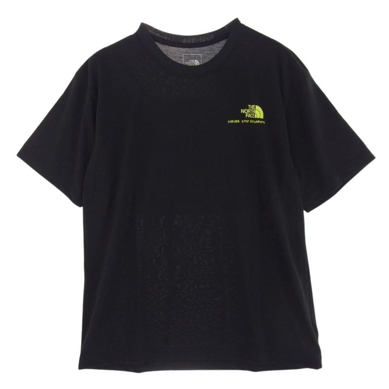 THE NORTH FACE ノースフェイス NT32146 S/S BC Duffel Photo Tee ベースキャンプ ダッフル フォトティー 半袖 Tシャツ ブラック ブラック系 M【新古品】【未使用】【中古】