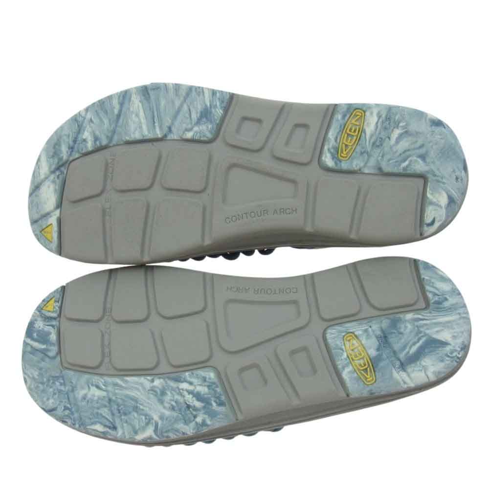 KEEN キーン 1021485 UNEEK EVO ユニーク エヴォ サンダル ブルー系 25cm【極上美品】【中古】