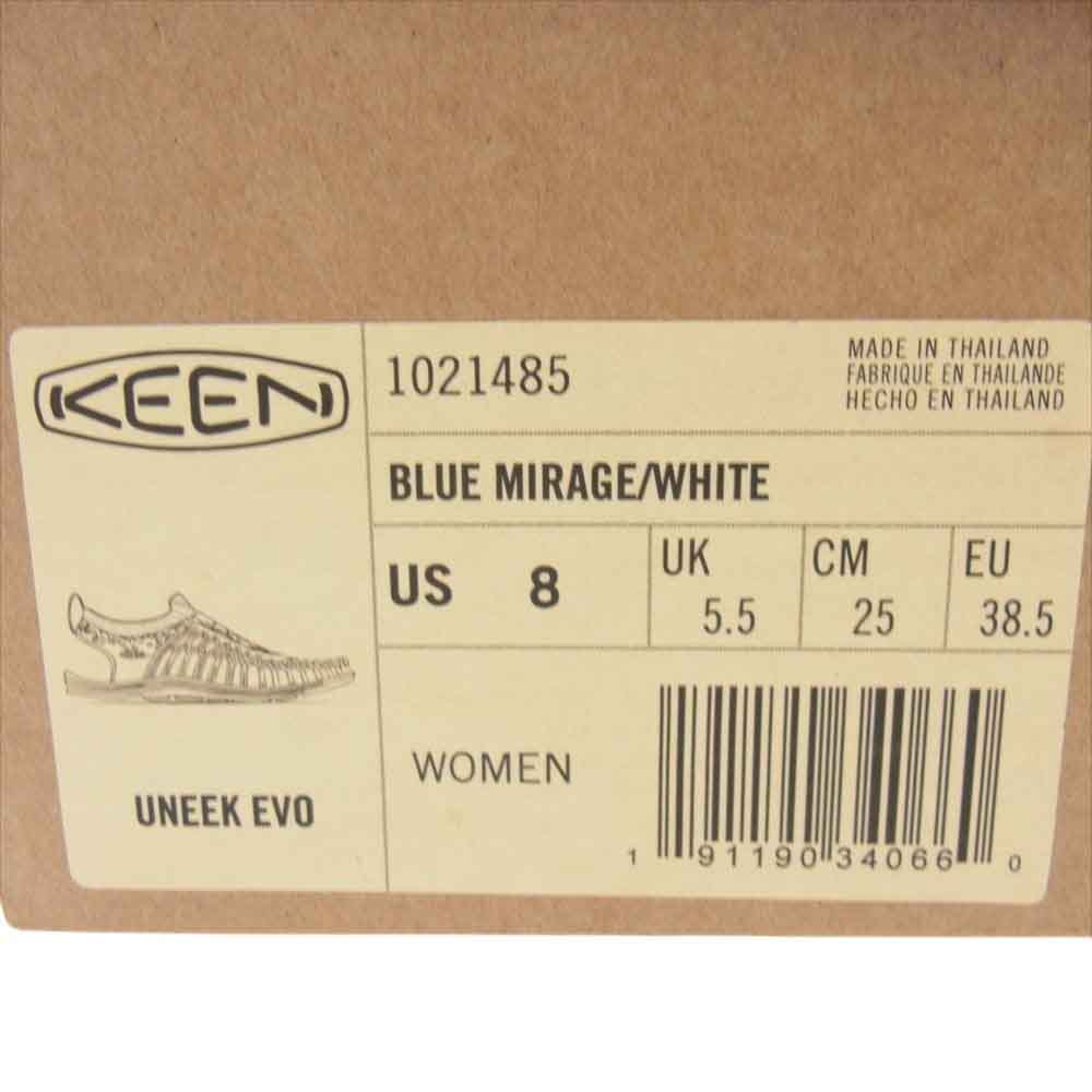 KEEN キーン 1021485 UNEEK EVO ユニーク エヴォ サンダル ブルー系 25cm【極上美品】【中古】
