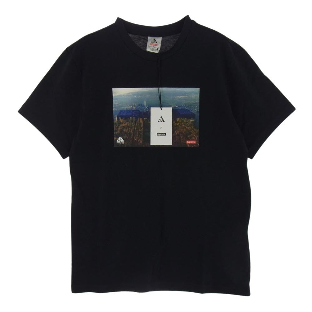 Supreme シュプリーム 22AW × Nike ナイキ acg Grid Tee グリッド Tシャツ ブラック系 S【極上美品】【中古】