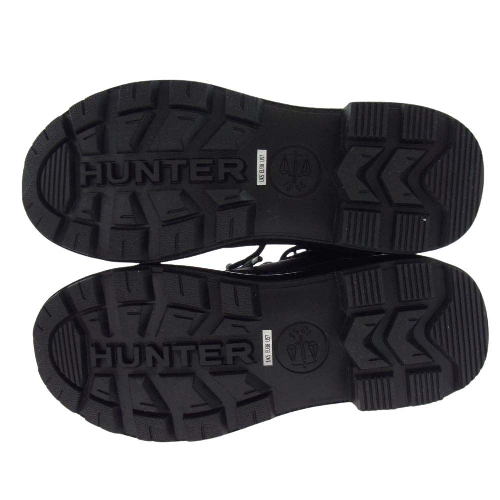 HUNTER ハンター WFP1105LNR rebel explorer boot レベル エクスプローラー ブーツ ブラック系 US7【新古品】【未使用】【中古】