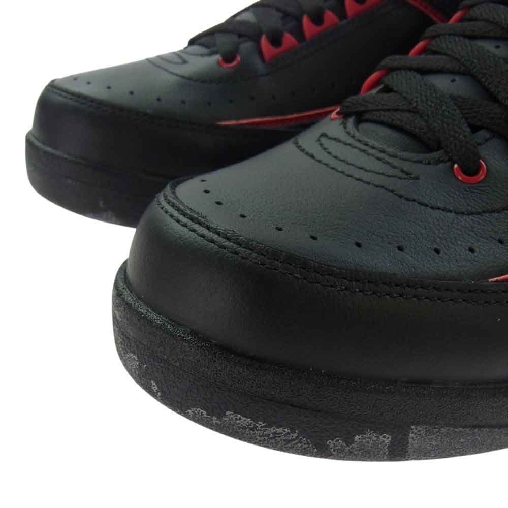 NIKE ナイキ 834274-001 Air Jordan 2 Retro Alternate 87 Black Varsity Red エアジョーダン2 レトロ オルタネイト87 ブラック バーシティ レッド ハイカット スニーカー ブラック系 27.5cm【極上美品】【中古】