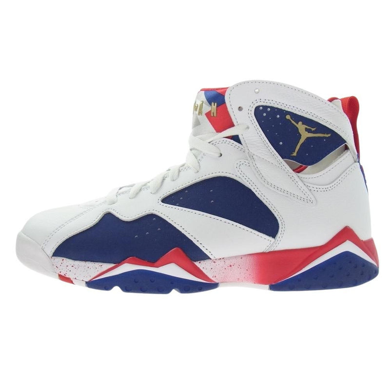 NIKE ナイキ 304775-123 AIR JORDAN 7 エアジョーダン RETRO レトロ TINKER ALTERNATE ティンカー オルタネイト ハイカットスニーカー ホワイト系 ブルー系 27.5cm【新古品】【未使用】【中古】