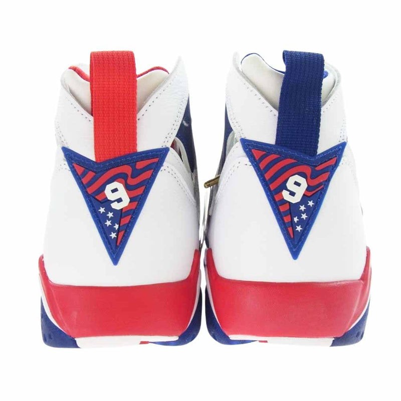 NIKE ナイキ 304775-123 AIR JORDAN 7 エアジョーダン RETRO レトロ TINKER ALTERNATE ティンカー オルタネイト ハイカットスニーカー ホワイト系 ブルー系 27.5cm【新古品】【未使用】【中古】