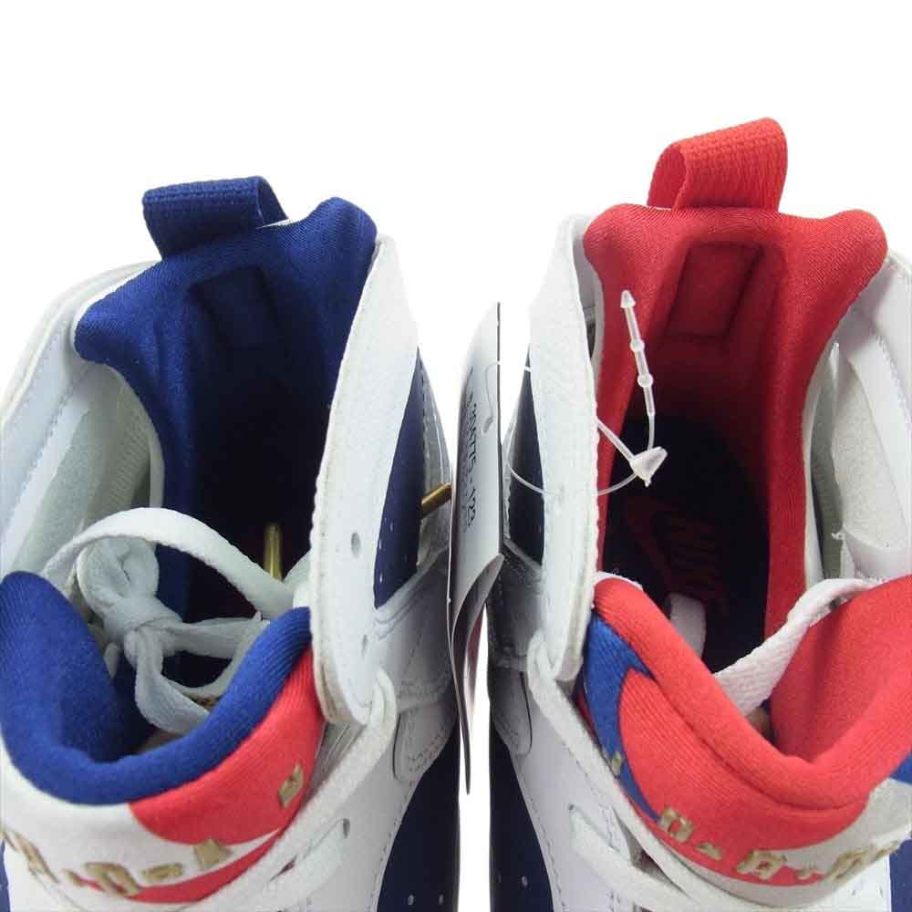 NIKE ナイキ 304775-123 AIR JORDAN 7 エアジョーダン RETRO レトロ TINKER ALTERNATE ティンカー オルタネイト ハイカットスニーカー ホワイト系 ブルー系 27.5cm【新古品】【未使用】【中古】