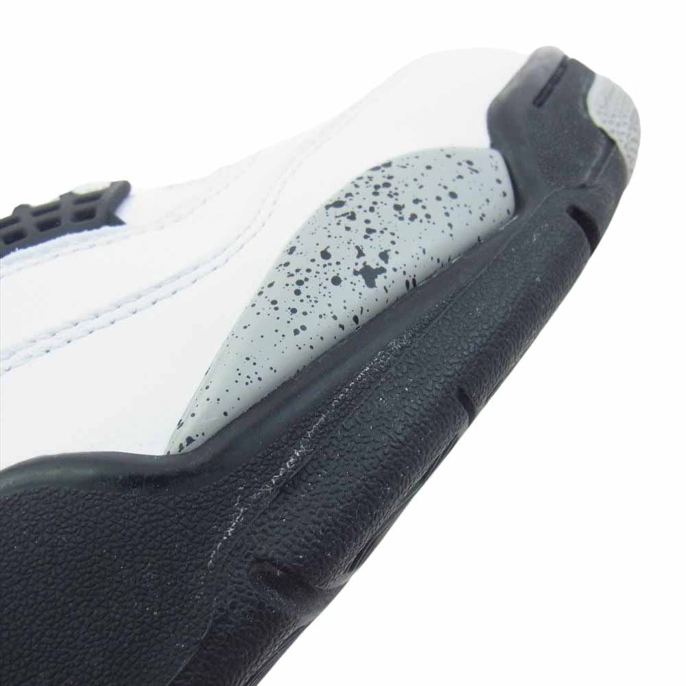 NIKE ナイキ 840606-192 AIR JORDAN 4 エアジョーダン Retro レトロ White Cement ホワイトセメント ハイカットスニーカー ホワイト系 27.5cm【新古品】【未使用】【中古】