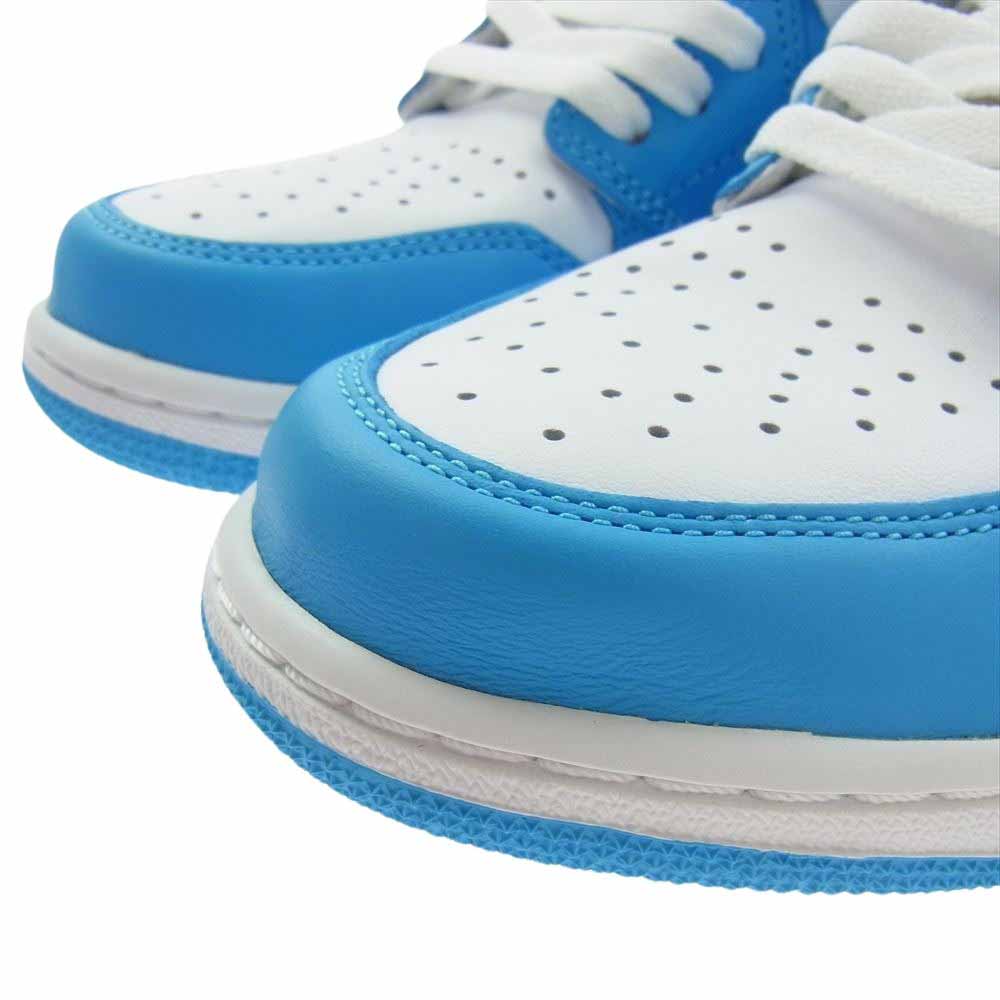 NIKE ナイキ 555088-117 Air Jordan 1 Retro High UNC エア ジョーダン 1 レトロ ハイ  ハイカット スニーカー ライトブルー系 ホワイト系 27.5cm【新古品】【未使用】【中古】