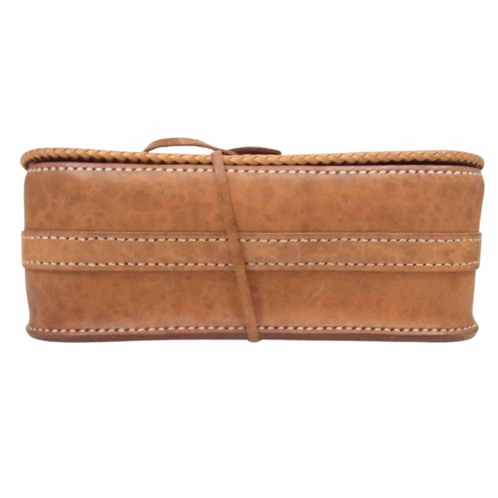 ラッキージョン ネイティブ ラグ チマヨ コンチョ レザー ショルダー