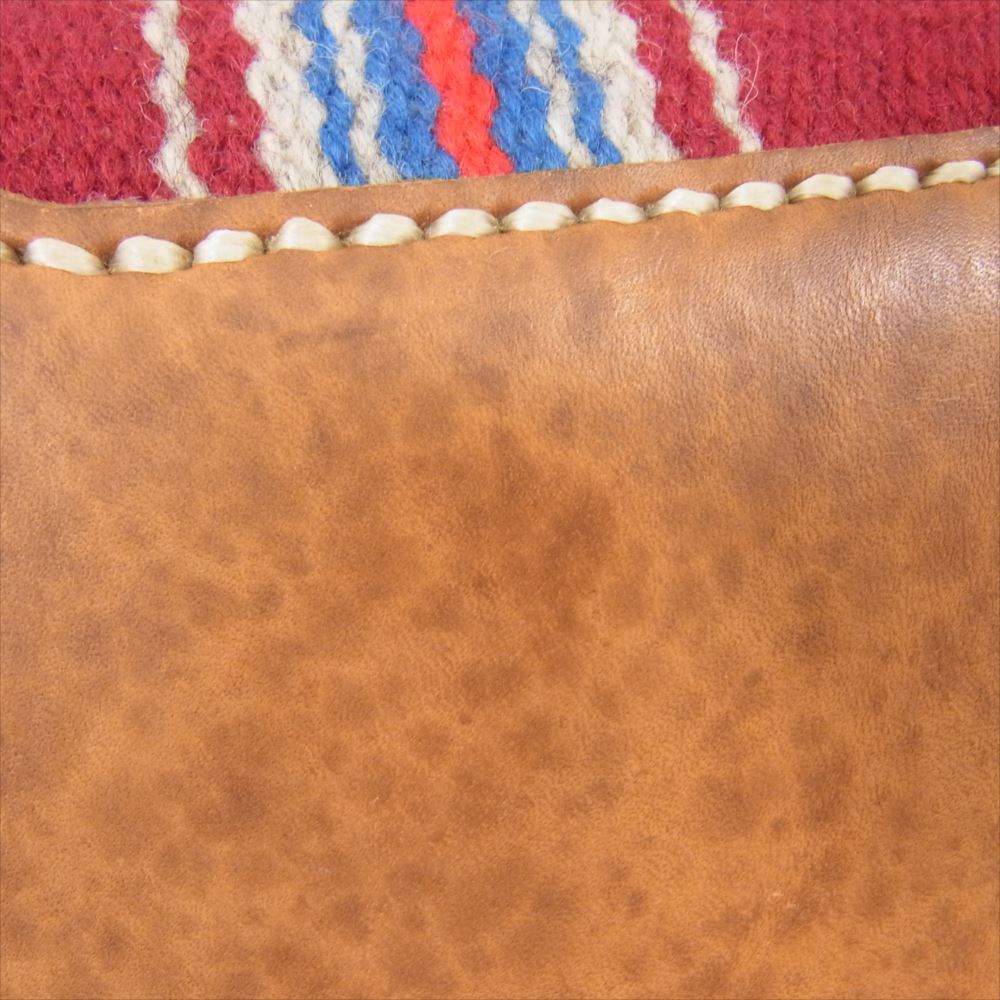 ラッキージョン ネイティブ ラグ チマヨ コンチョ レザー ショルダー