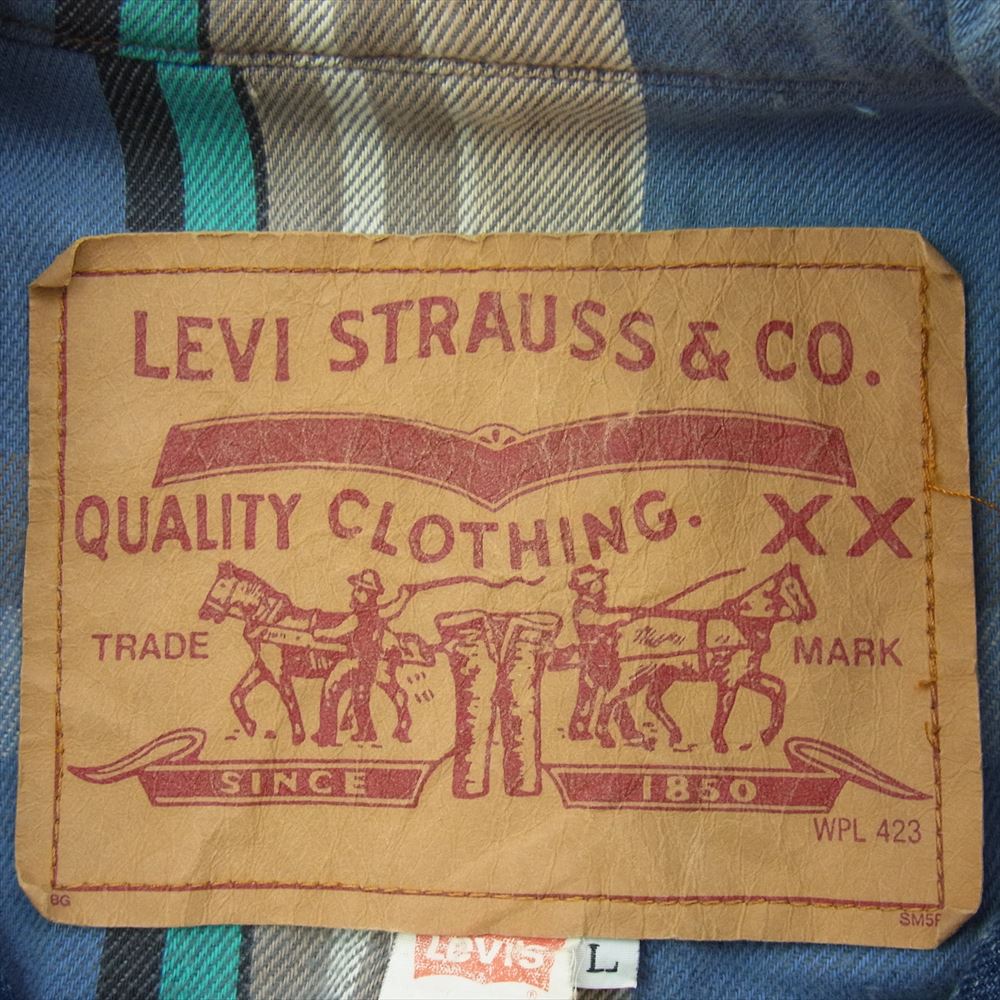 Levi's リーバイス ヴィンテージ 90s BIG TAG デカタグ デニム ジャケット L【中古】