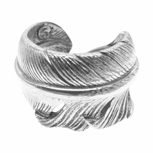 TADY&KING タディアンドキング アフターダイヤ フェザー リング シルバー系 18号【中古】