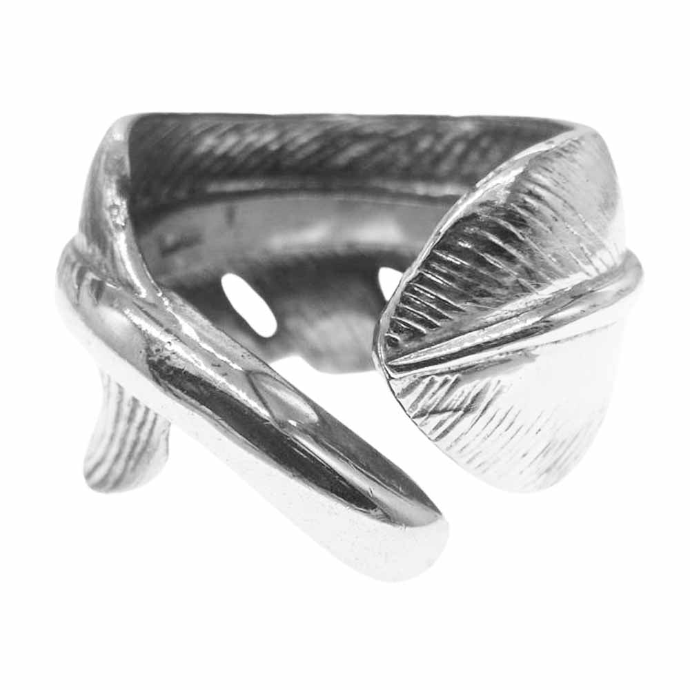 TADY&KING タディアンドキング アフターダイヤ フェザー リング シルバー系 18号【中古】