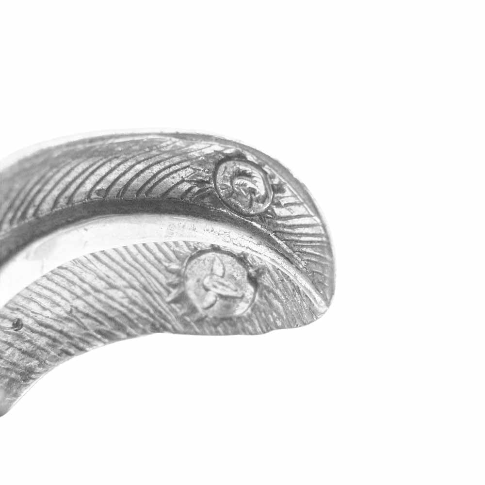 TADY&KING タディアンドキング アフターダイヤ フェザー リング シルバー系 18号【中古】