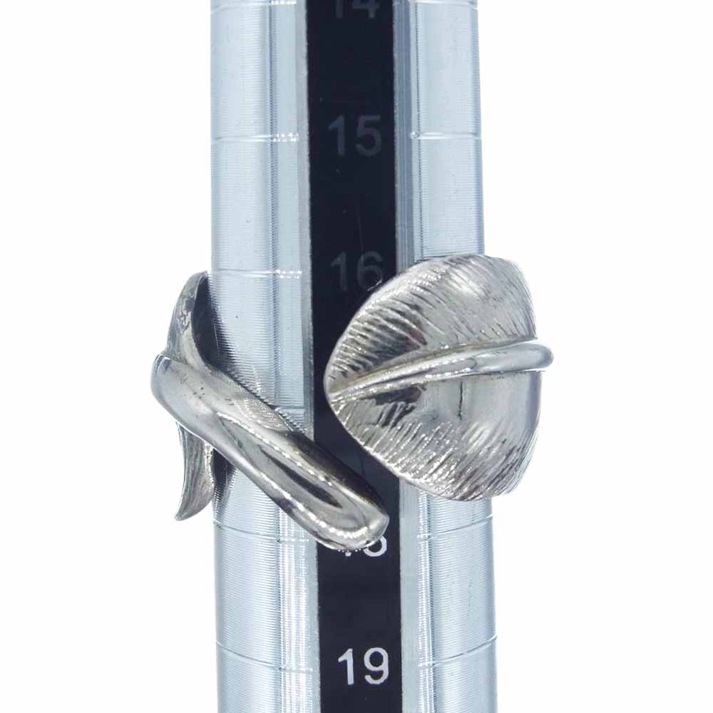 TADY&KING タディアンドキング アフターダイヤ フェザー リング シルバー系 18号【中古】