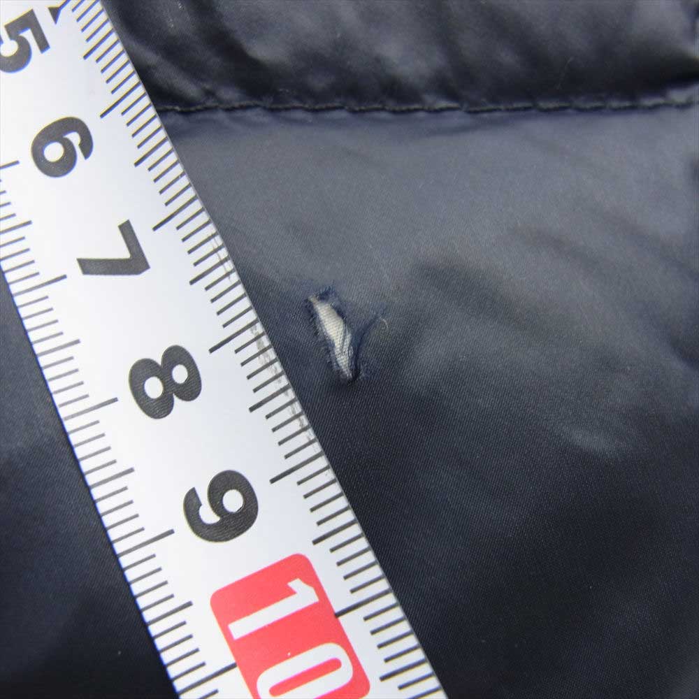 MONCLER モンクレール GRENOBLE MAWENZI グルノーブル フリース切替 ダウンジャケット ネイビー系 1【中古】