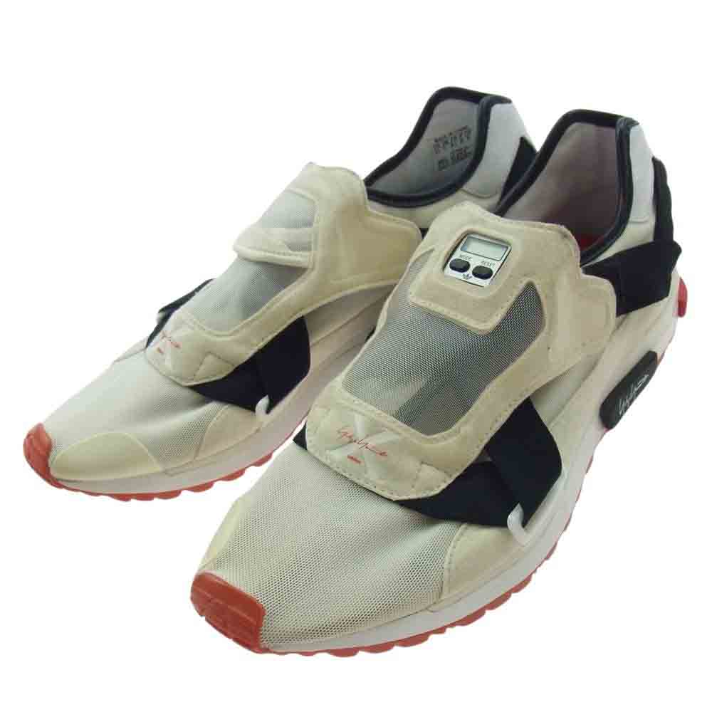 Yohji Yamamoto POUR HOMME ヨウジヤマモトプールオム 17SS V24918 ADIDAS AUTENTICA MICROPACER アディダス マイクロぺーサー スニーカー ベージュ系 27.5cm【中古】