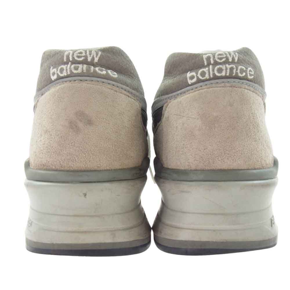 NEW BALANCE ニューバランス M997GY スエード ローカット スニーカー グレー系 27ｃｍ【中古】