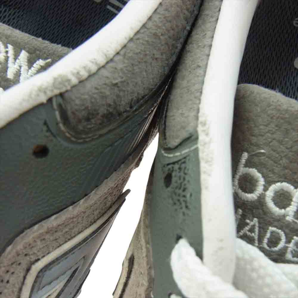 NEW BALANCE ニューバランス M997GY スエード ローカット スニーカー グレー系 27ｃｍ【中古】
