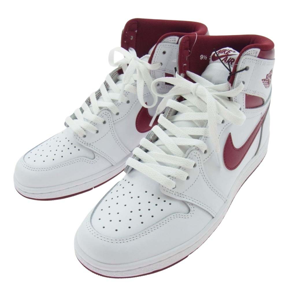 NIKE ナイキ BQ4422-161 Air Jordan 1 High '85 Metallic Burgundy エアジョーダン1 ハイ メタリックバーガンディ ハイカット スニーカー 27.5cm【新古品】【未使用】【中古】