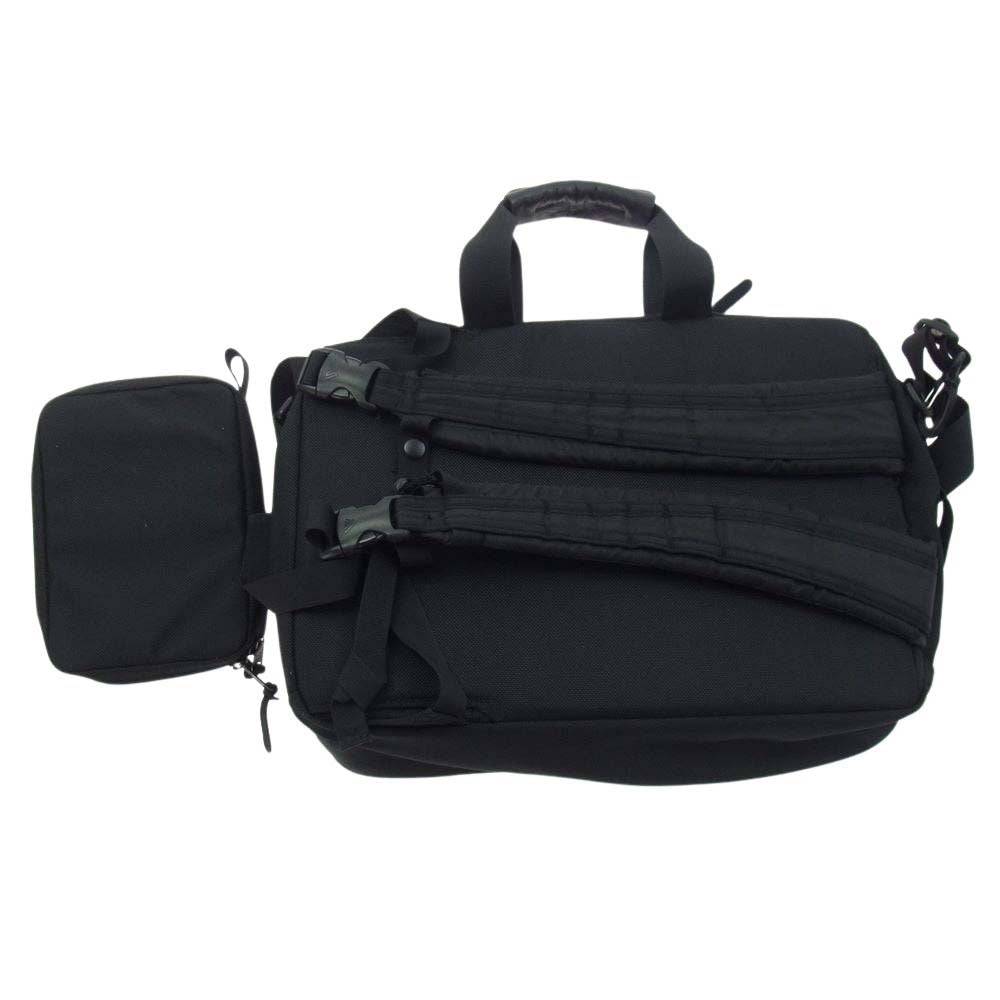 GREGORY グレゴリー COVERT MISSION SLIM カバート ミッション スリム ポーチ付き リュック ブラック系【中古】