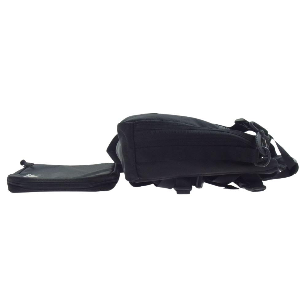 GREGORY グレゴリー COVERT MISSION SLIM カバート ミッション スリム ポーチ付き リュック ブラック系【中古】