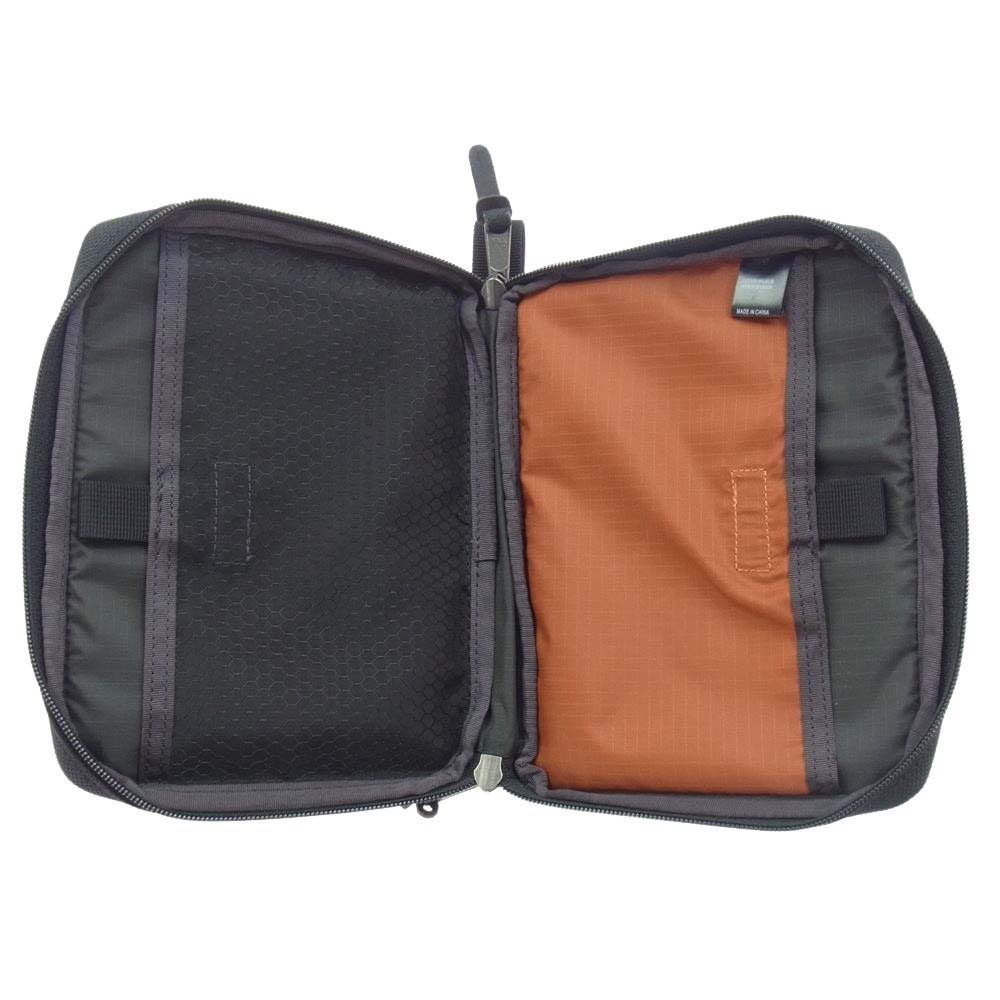 GREGORY グレゴリー COVERT MISSION SLIM カバート ミッション スリム ポーチ付き リュック ブラック系【中古】