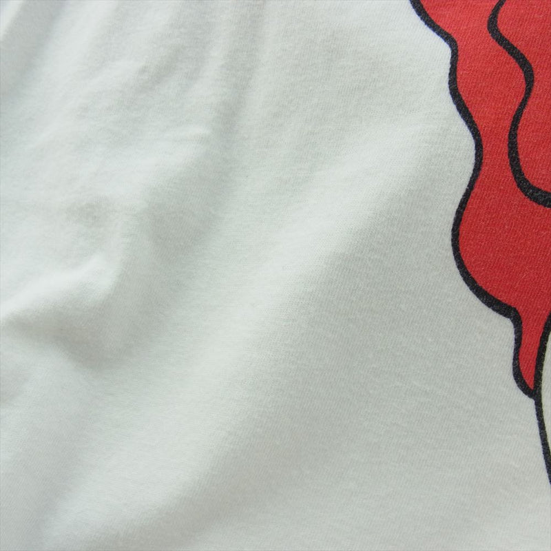 Supreme シュプリーム 16SS Betty Boop Raglan ラグラン アームロゴ 長袖 Tシャツ カットソー ホワイト系 M【中古】