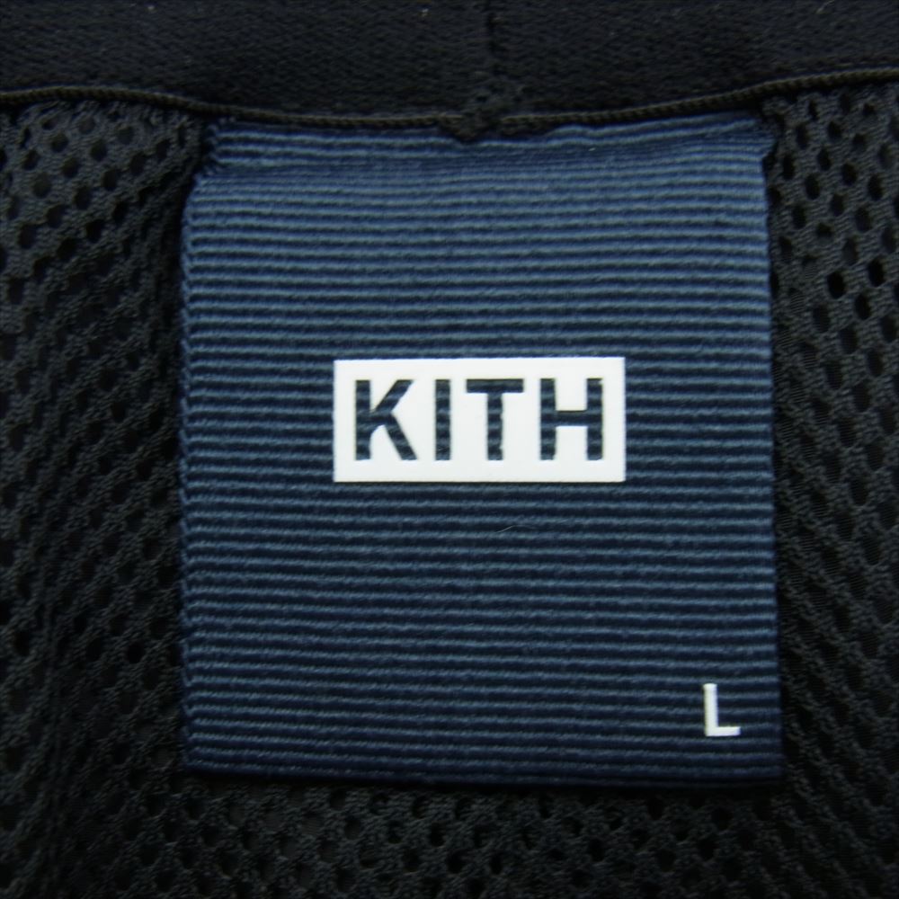 キス 23SS CY24 ナイロン ショーツ ハーフ パンツ ブラック系 L【中古】