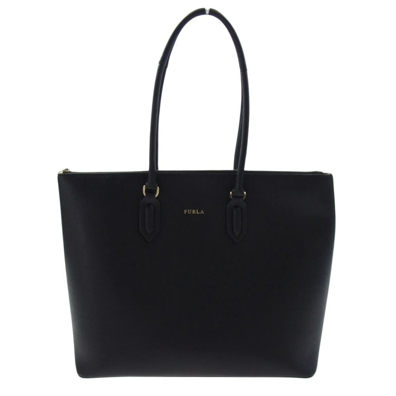 Furla フルラ 942282 PIN M TOTE ピン トートバッグ ブラック系【中古】