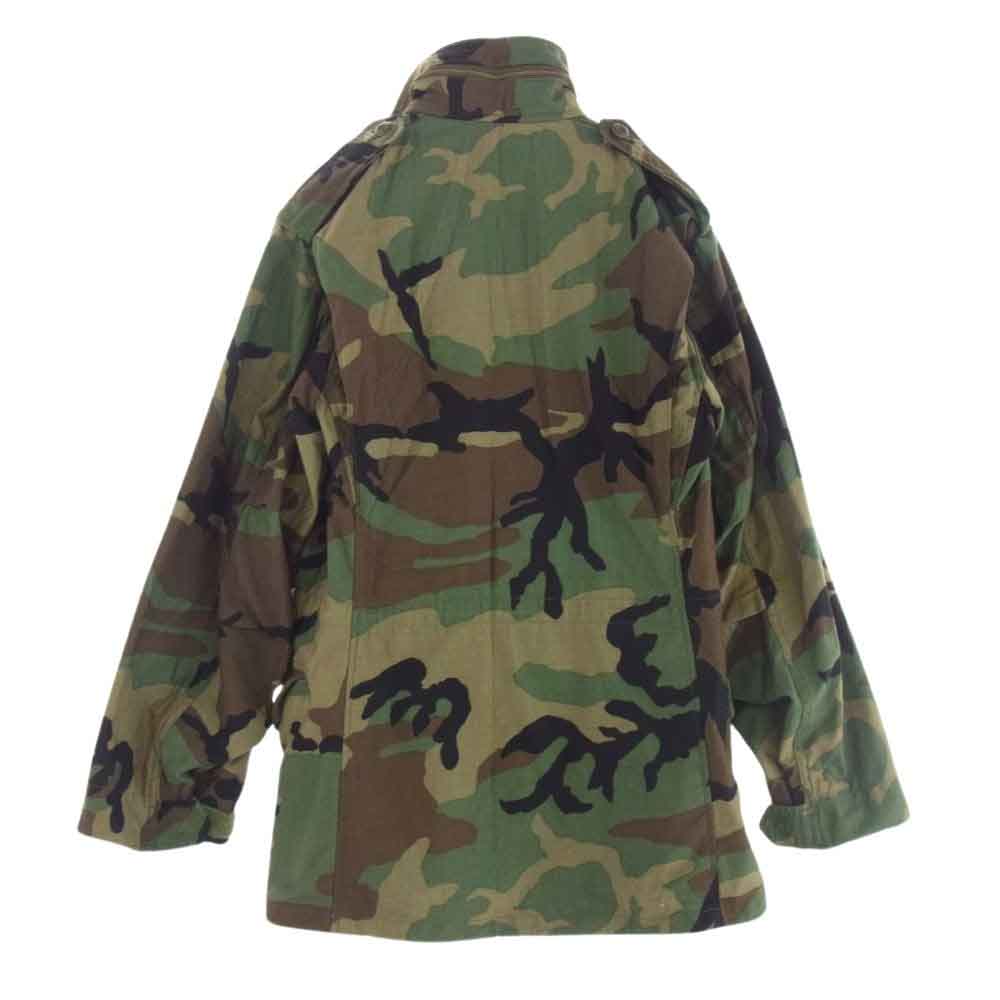 ユーエスアーミー M-65 Coat Cold Weather Field Woodland Camo ミリタリー ジャケット X-SMALL REGULAR【中古】
