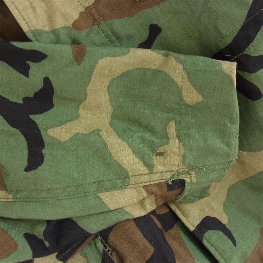 ユーエスアーミー M-65 Coat Cold Weather Field Woodland Camo ミリタリー ジャケット X-SMALL REGULAR【中古】