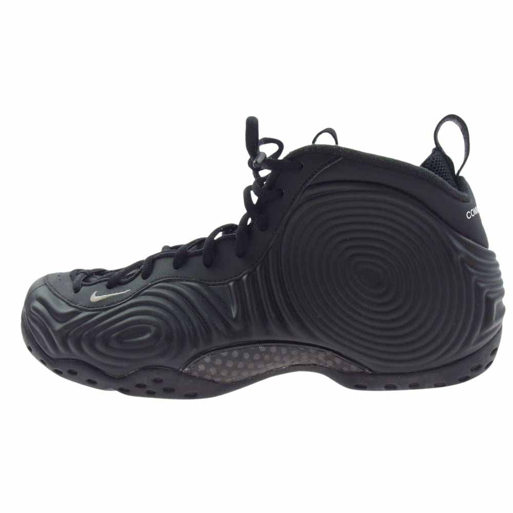 NIKE ナイキ DJ7952-001 COMME DES GARSCONS HOMME PLUS AIR FOAMPOSITE ONE SP ハイカット スニーカー ブラック系 28.5cm【中古】