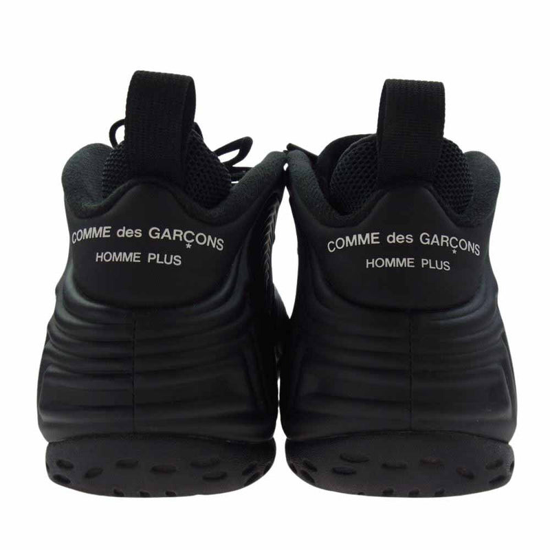 NIKE ナイキ DJ7952-001 COMME DES GARSCONS HOMME PLUS AIR FOAMPOSITE ONE SP ハイカット スニーカー ブラック系 28.5cm【中古】