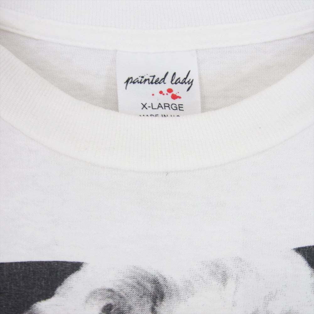 ヴィンテージ 90s Marilyn Monroe マリリンモンロー プリント Tシャツ 丸首 クルーネック ホワイト系 XL【中古】