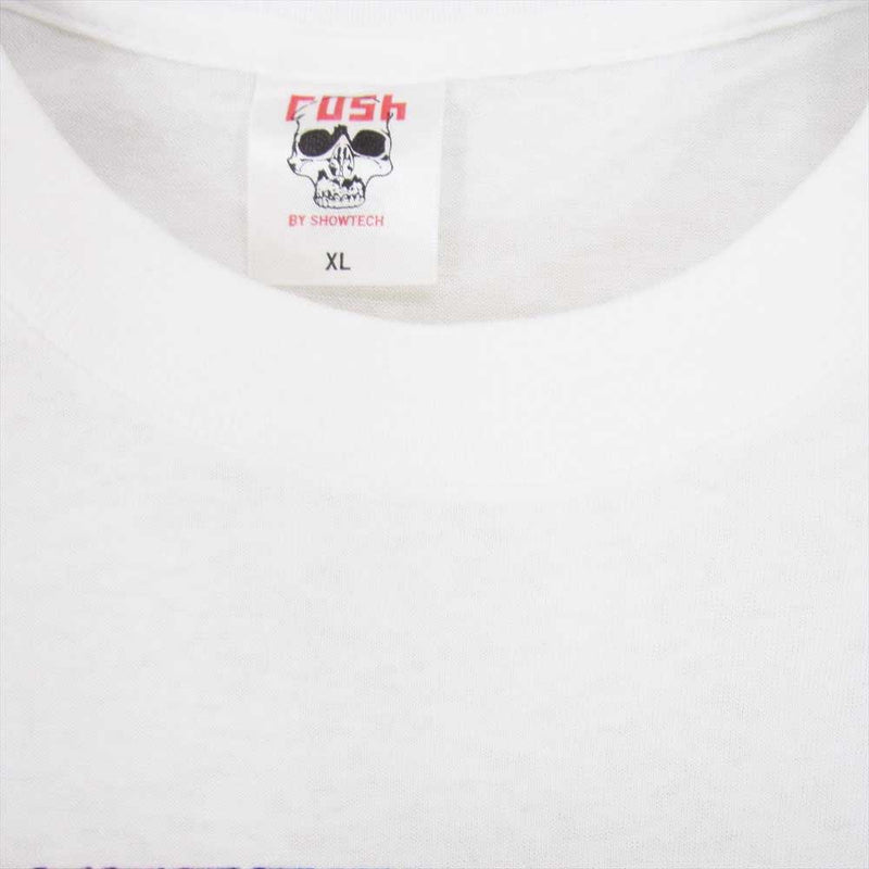 ヴィンテージ 90s rush ラッシュ ROLL THE BONES 1991-92 バンド Tシャツ ホワイト系 XL【中古】