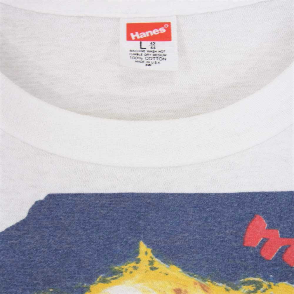 ヴィンテージ 90s madonna blond ambition tour ブロンド アンビション ワールド ツアー Tシャツ ホワイト系 L【中古】