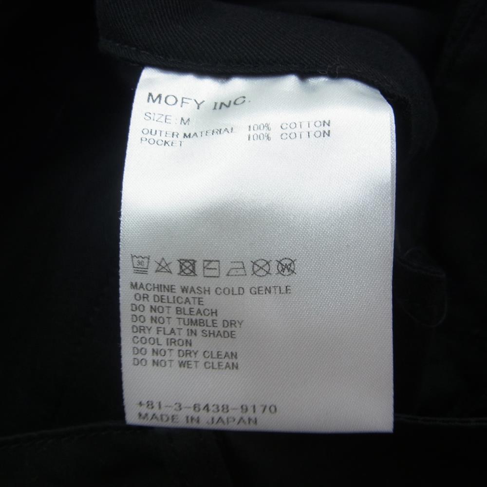 シークウェル 24SS SQ-24SS-PT-05 CHINO PANTS TYPE-CP ワイドテーパードシルエット ジッパーフライ クロップド パンツ ブラック系 M【中古】