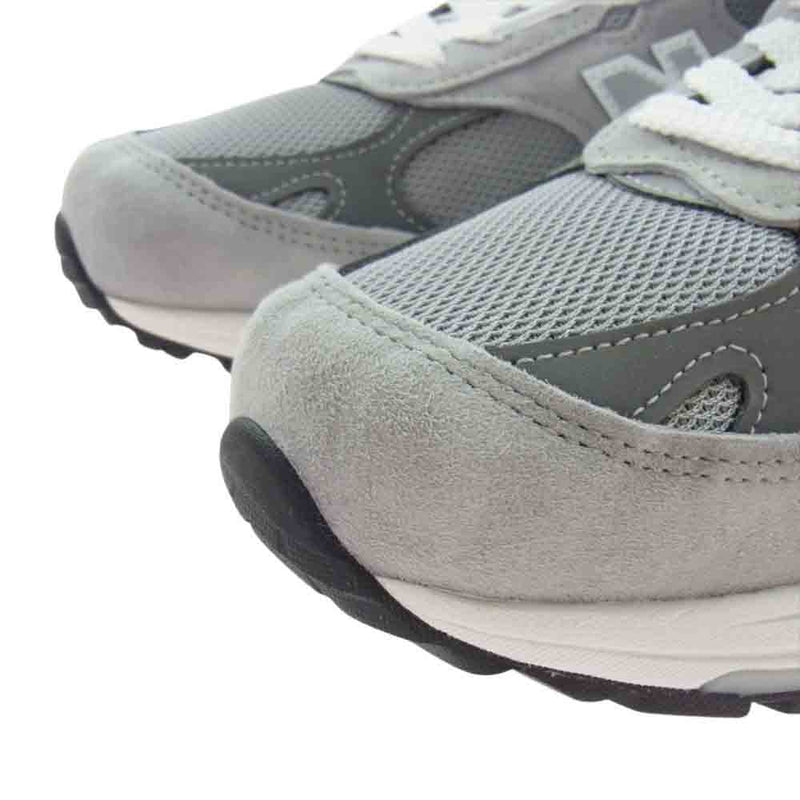 NEW BALANCE ニューバランス MR993GL USA製 993 Gray アメリカ製 スエード ローカット スニーカー グレー系 28cm【新古品】【未使用】【中古】