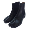 MAISON MARGIELA メゾンマルジェラ S57WU0150-P3292 Tabi Chelsea Boots タビ チェルシーブーツ ブラック系 40【極上美品】【中古】