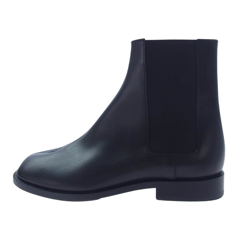 MAISON MARGIELA メゾンマルジェラ S57WU0150-P3292 Tabi Chelsea Boots タビ チェルシーブーツ ブラック系 40【極上美品】【中古】