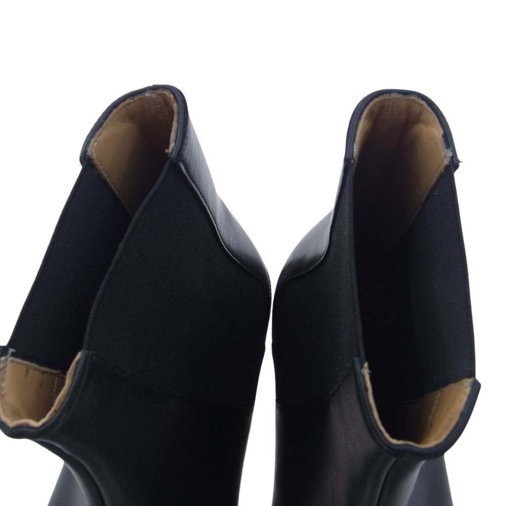 MAISON MARGIELA メゾンマルジェラ S57WU0150-P3292 Tabi Chelsea Boots タビ チェルシーブーツ ブラック系 40【極上美品】【中古】