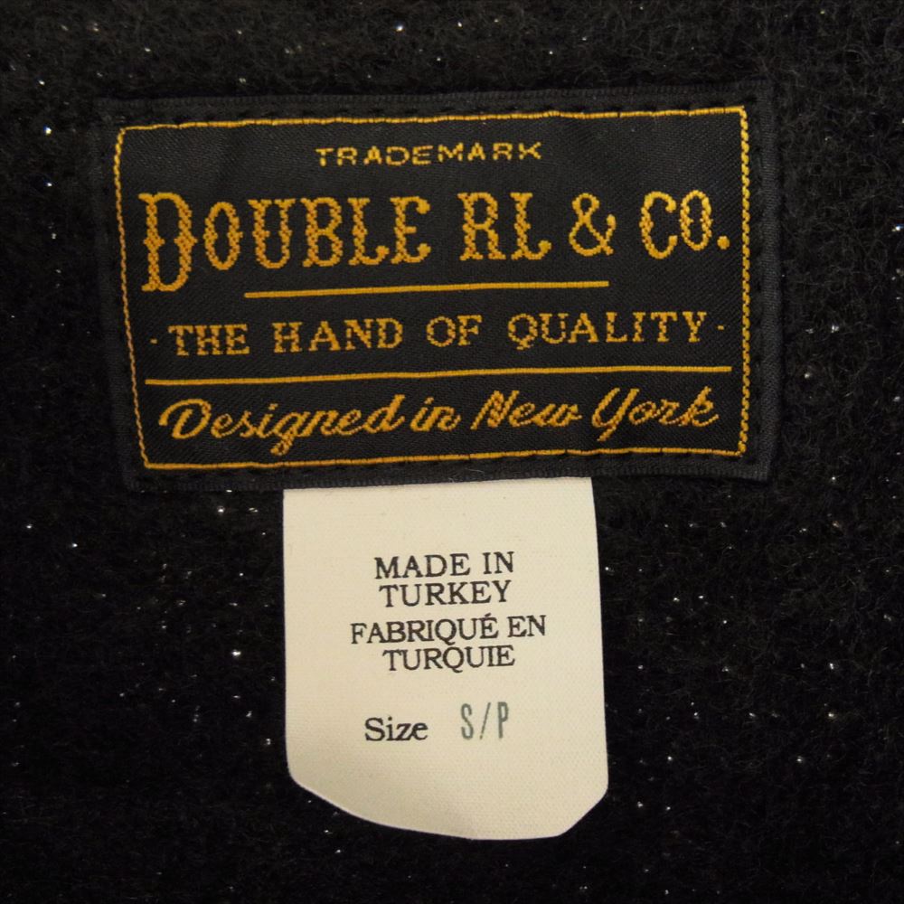 RRL ダブルアールエル Wool Cotton All Purpose Cardigan Jacket ウール コットン ヘリンボーン ジャケット ブラウン系 S【中古】
