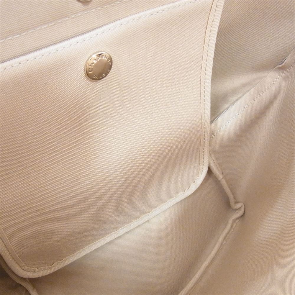 Herve Chapelier エルベ・シャプリエ 707GP リュクス 舟形トート マスティック×モカ ハンドバッグ ブラウン系【美品】【中古】