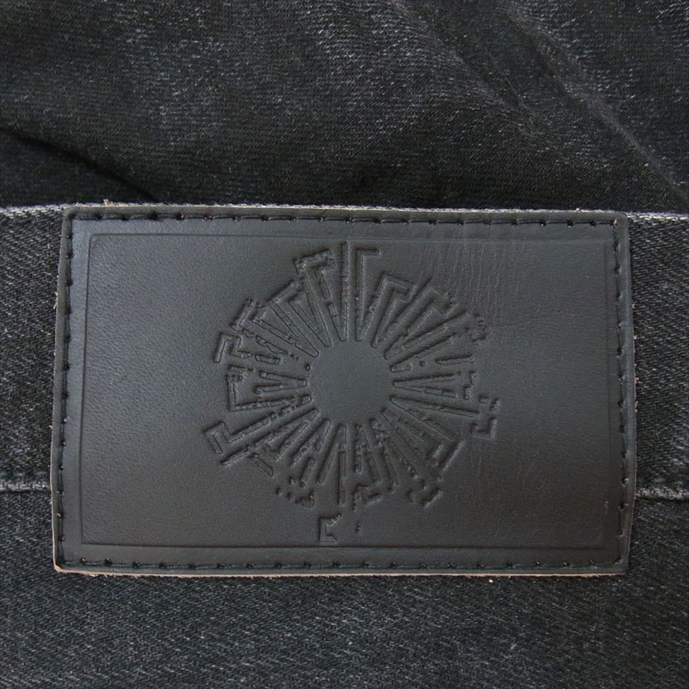 TORNADO MART トルネードマート TPT-6614 ダメージ リペア 加工 デニム パンツ ブラック系 L【中古】