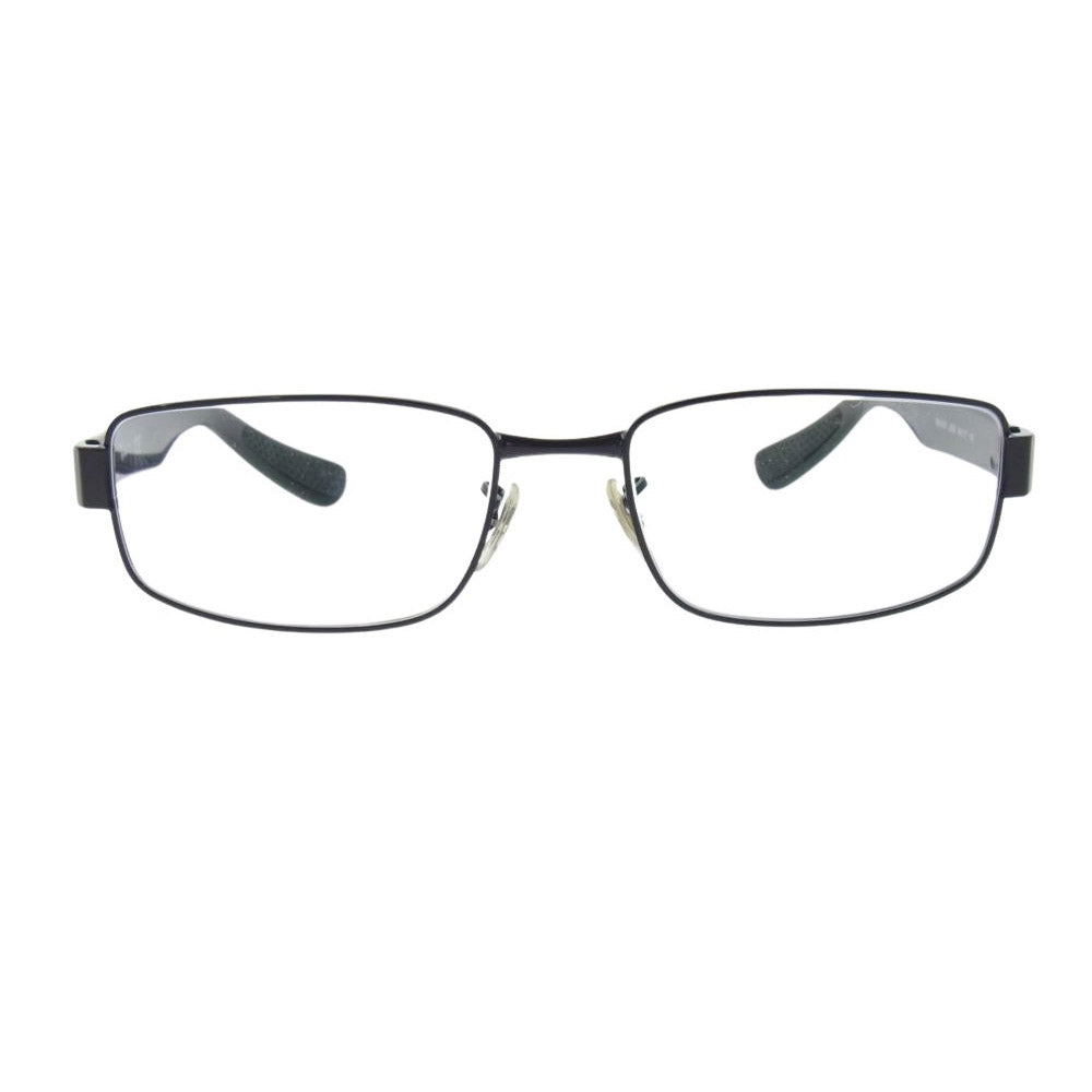 Ray-Ban レイバン RB6318 2509 度入り スクエア メガネ 眼鏡 ブラック系 54□17 145【中古】