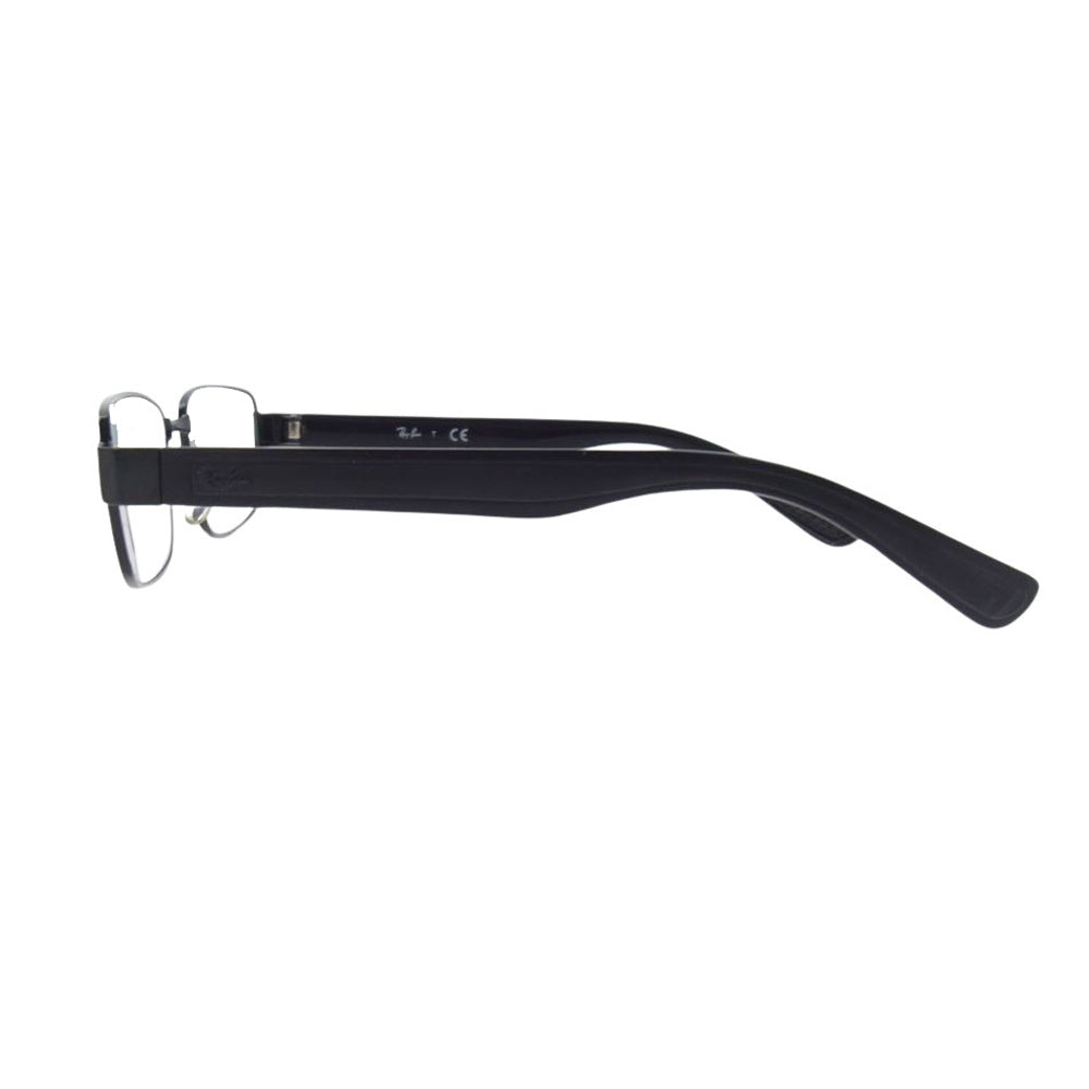 Ray-Ban レイバン RB6318 2509 度入り スクエア メガネ 眼鏡 ブラック系 54□17 145【中古】