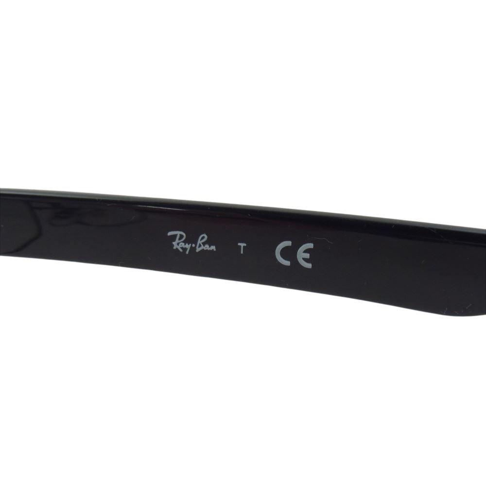 Ray-Ban レイバン RB6318 2509 度入り スクエア メガネ 眼鏡 ブラック系 54□17 145【中古】