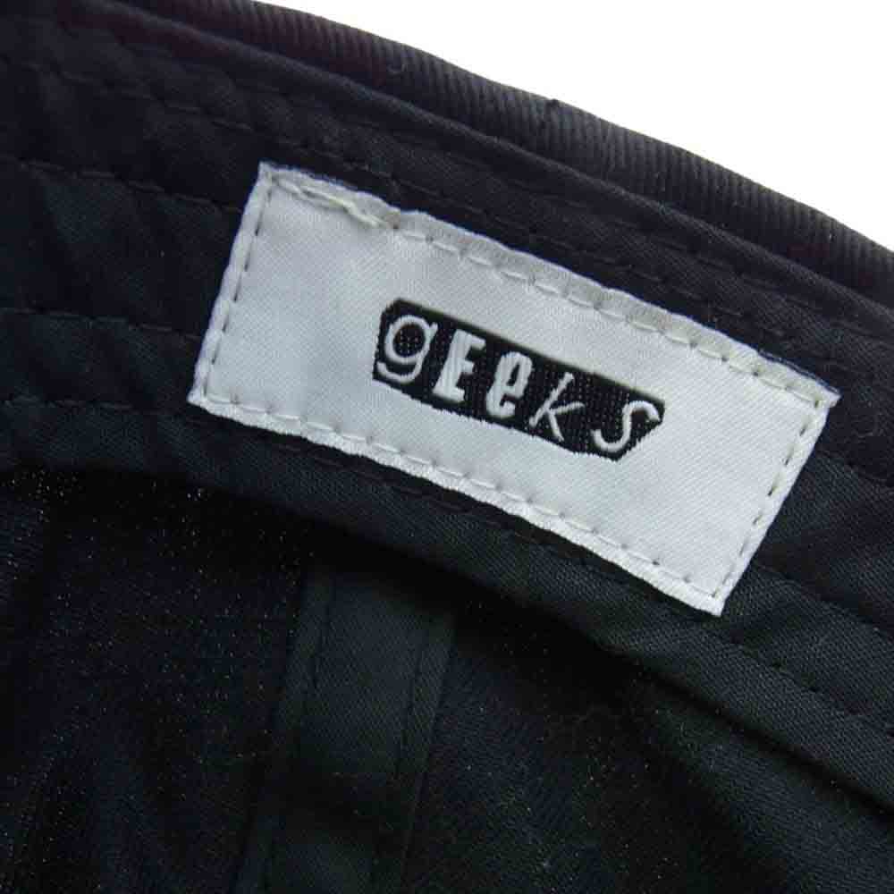 ギークス LOGO TRUCKER CAP ロゴ トラッカーキャップ ブラック系【中古】
