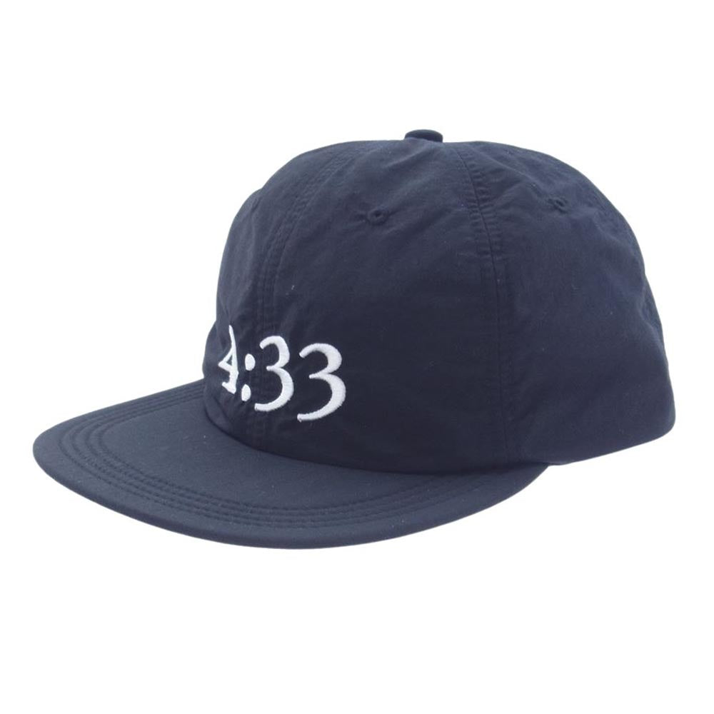 ガーベッジ SOFT BRIM 6PANEL CAP 4:33 キャップ 帽子 ブラック系【美品】【中古】